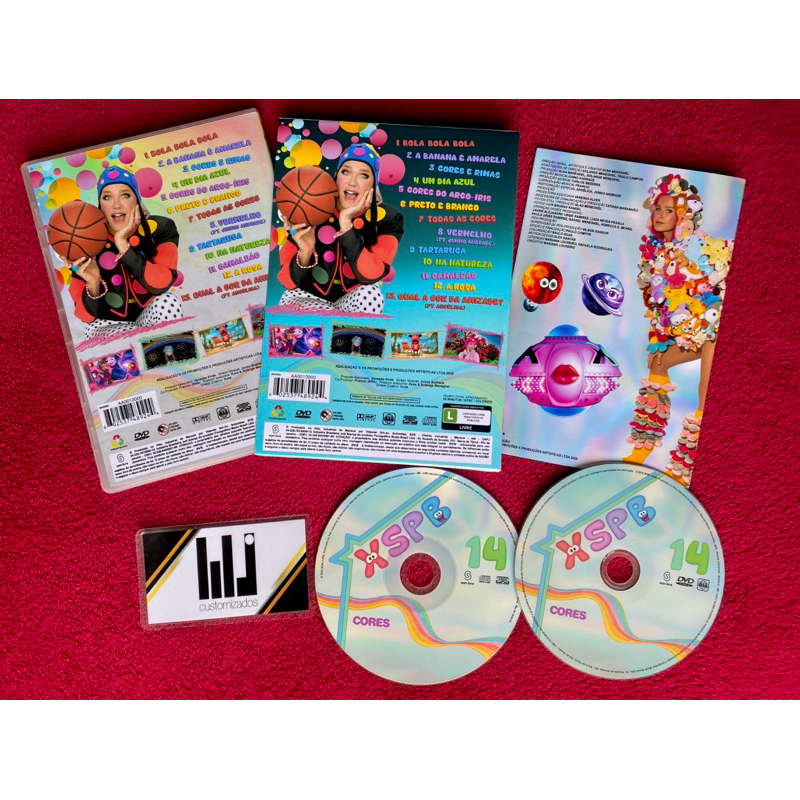 XUXA / XSPB 14 CORES (EDIÇÃO ESPECIAL CD + DVD (FAN MADE) | Shopee
