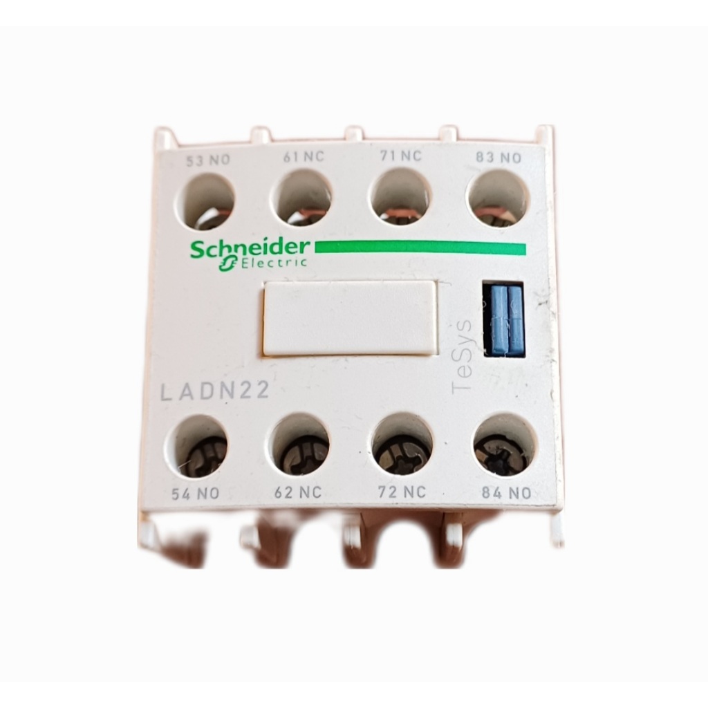 Bloco Contato Auxiliar Instantaneo Contator Frontal 2NA+2NF LADN22 ...