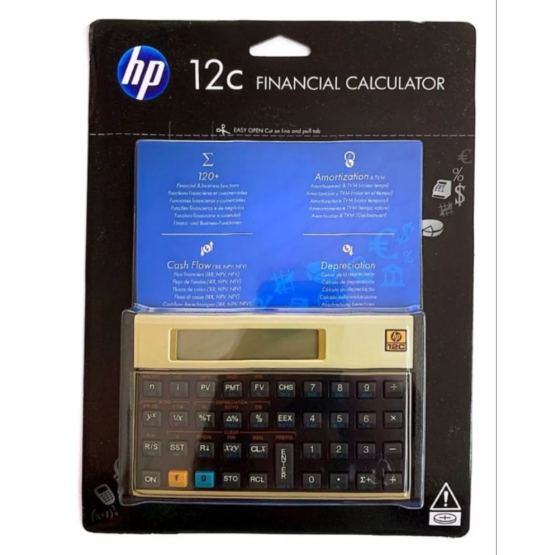 Calculadora Financeira Hp 12c Gold