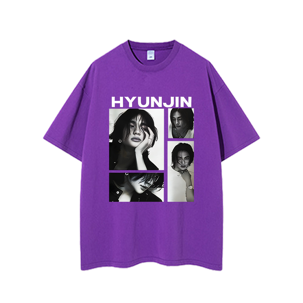 Camiseta Unissex Masculina e Feminina Algodão Stray Kids Kpop