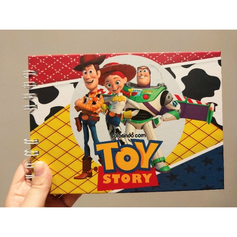 Livro de Colorir Estilo Bobbie Goods Toy Story 180g Pronta Entrega ...