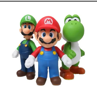 Super mario bros figuras de ação, luigi, odisséia em Oferta na Shopee