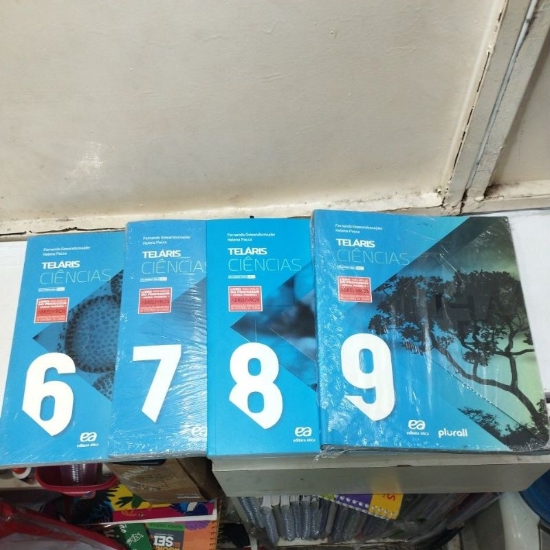 coleção telaris ciências 6 ao 9 ano livros do professor | Shopee Brasil
