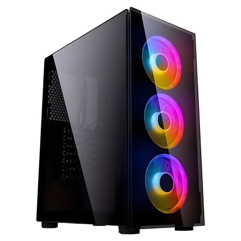 PC GAMER AMD RYZEN 5 8500G/B650M/16GB DDR5/NVME 500GB/RADEON 740M/GABINETE COM 3 FANS