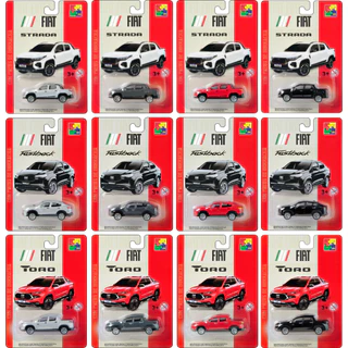 Carro Miniatura Fiat Toro Fiat Strada Fiat Fastback 1/64 CKS MINIATURA FIAT