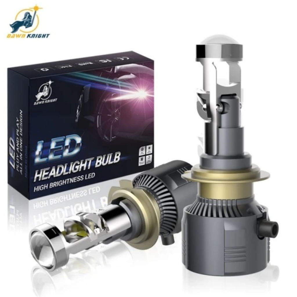 Mini Projetor Led A80 Dawn Knight H7 H8 H9 H11 Hb3 Hb4 6000k