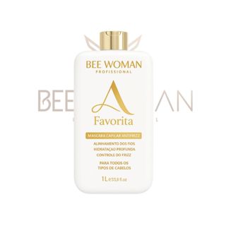 Progressiva sem formol Profissional Orgânica Para todos os tipos de fio - A Favorita - Bee Woman 1L
