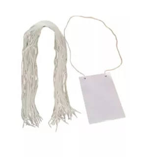 Cordão de Crachá Nylon Com Ponteira 85cm