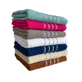 Kit 04 Toalha de Banho Grande 130 x 70 cm 100% Alta Absorção Algodão