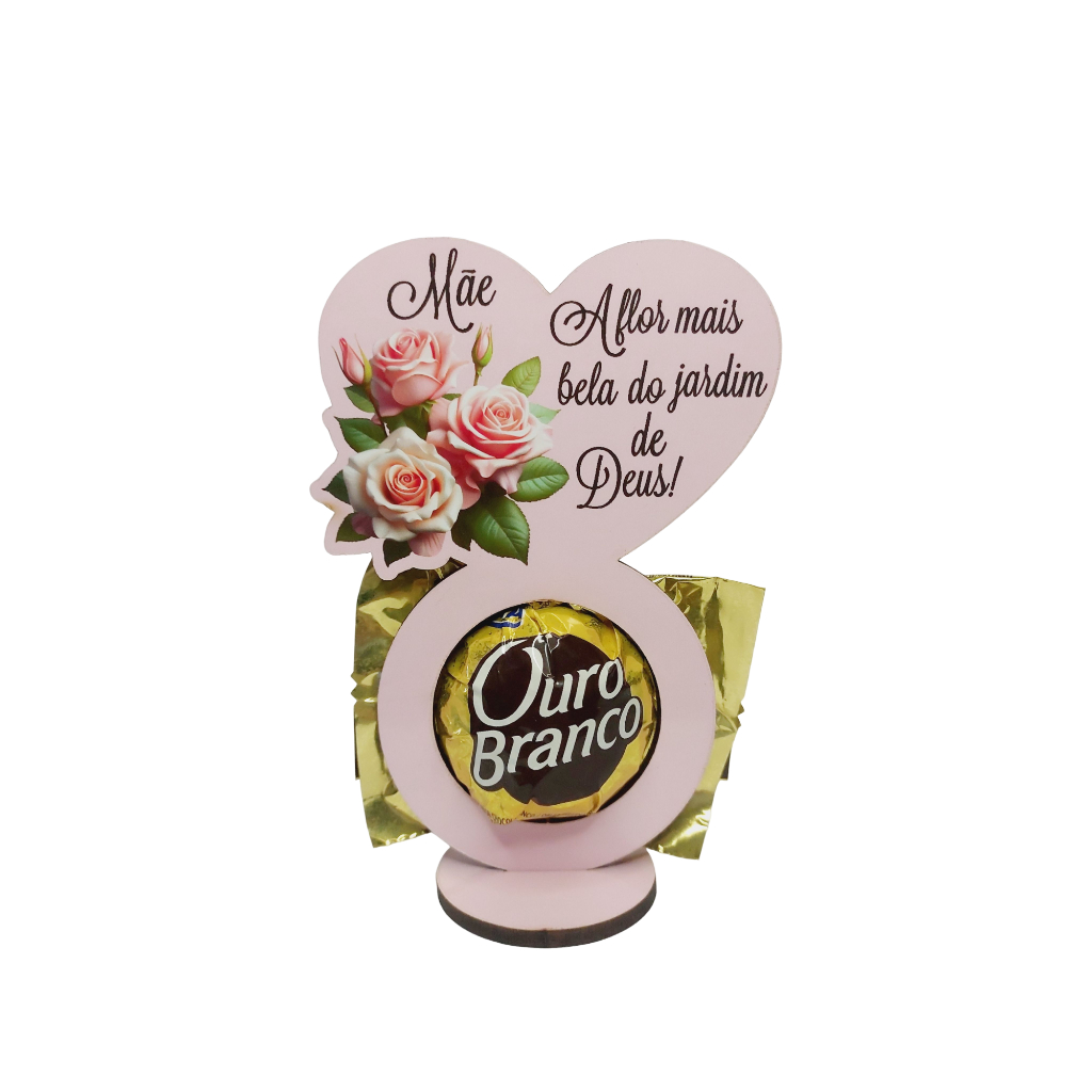 kit  Porta bombom dia das mães adesivado lembrancinha 20/30/40/50 un em Oferta na Shopee