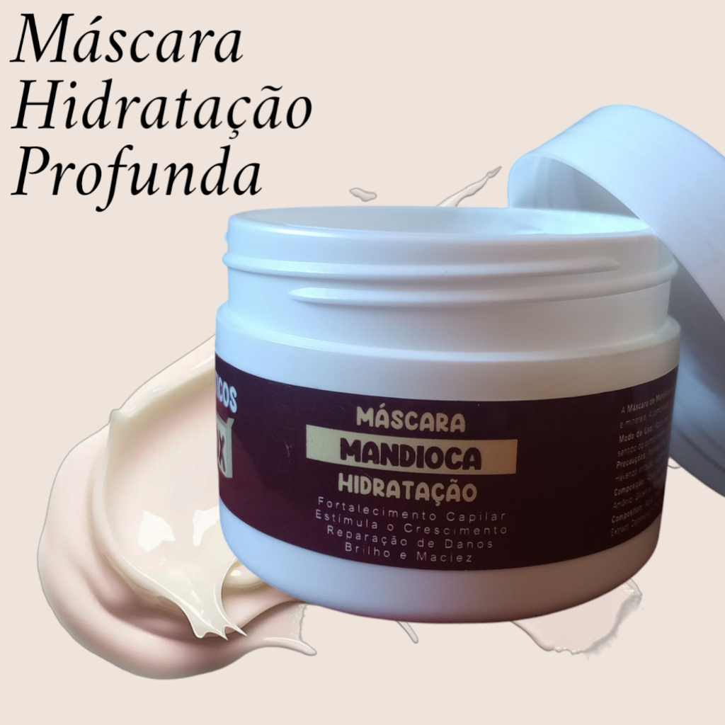 Mascara Hidratação Profunda de Mandioca Linha Profissional Home Care ...