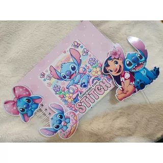 🖍️ Livro de Colorir Goods – Edição Stitch | Papel 180g Premium em Oferta na Shopee