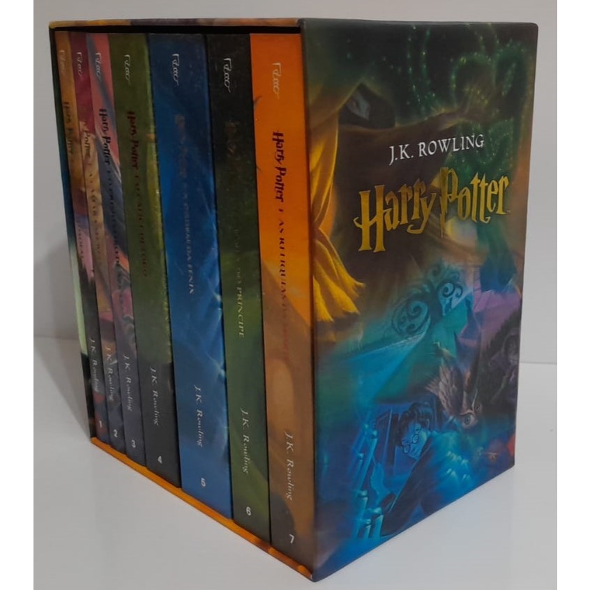 Box dos Livros da Coleção Harry Potter - Editora Rocco | Shopee Brasil