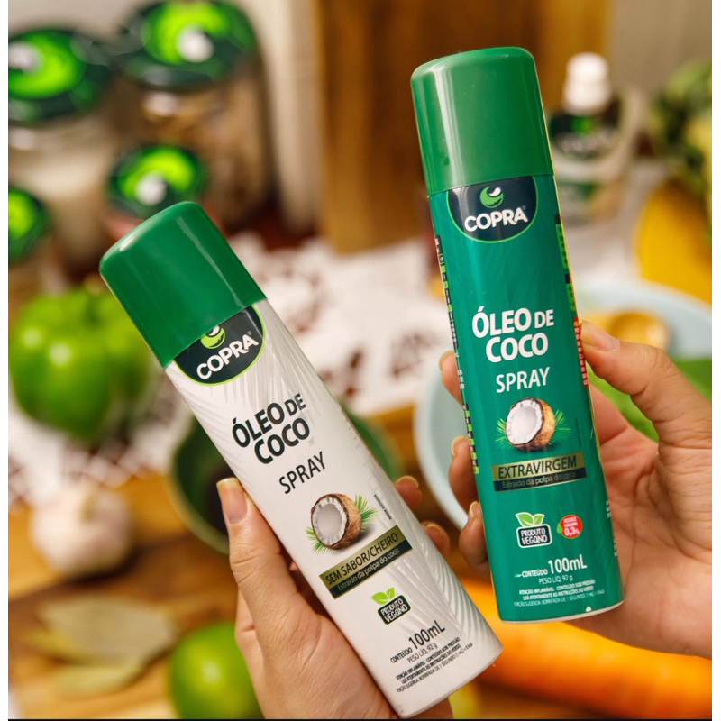 ÓLEO DE COCO SPRAY COPRA - 100ML | Shopee Brasil