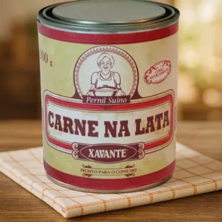 Carne Na Lata 900 Gr Tradição De Minas Colonial Tropeiros