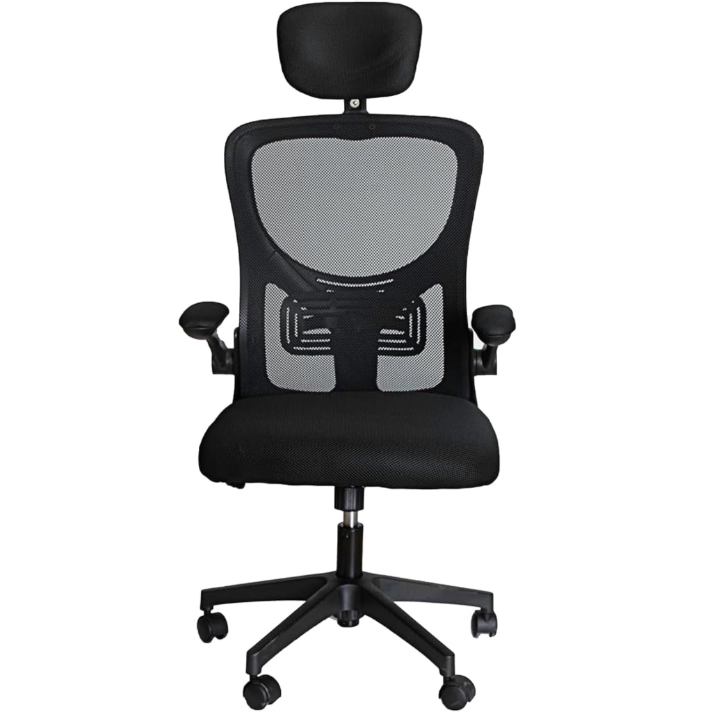Cadeira Escritório Ergonômica Stoel Summit Mesh Confortável Encosto de Cabeça Mecanismo Inclinação