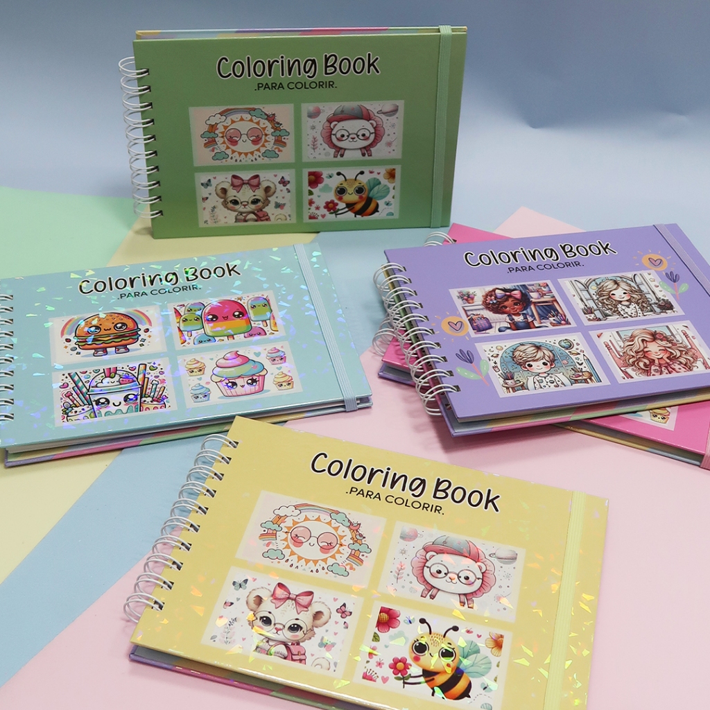 Livro de Colorir - Bobbie goods - Coloring Book - Caderno de Pintura ...