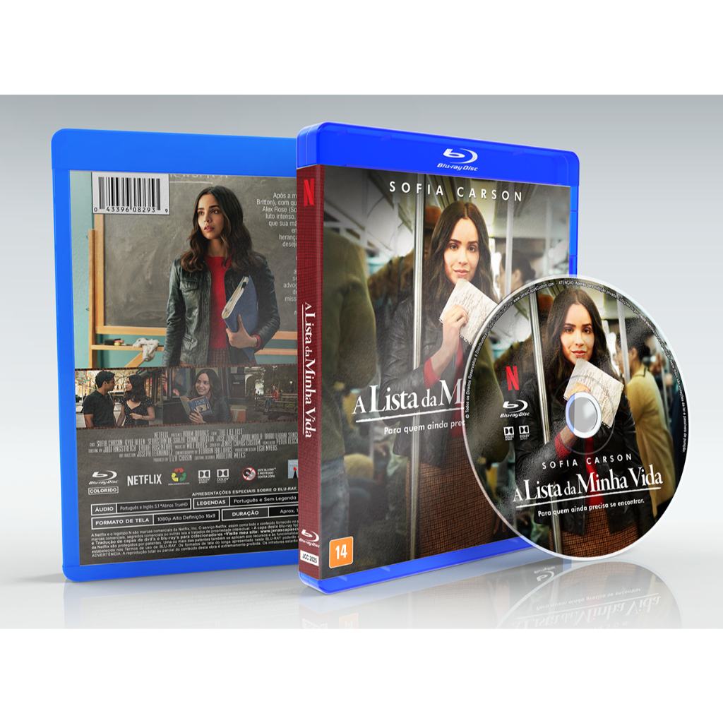 Blu-ray Filme A Lista da Minha Vida | Shopee Brasil