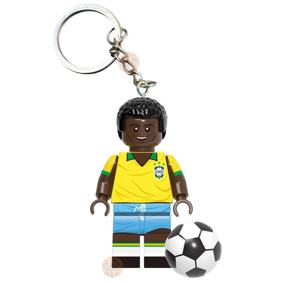 Minifiguras Jogadores de Futebol Coleção de Craques Mundiais
