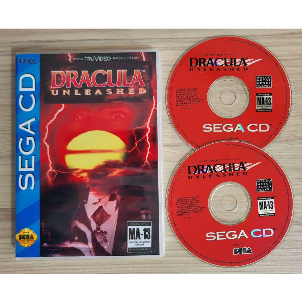 Jogos Originais para Sega CD | Shopee Brasil