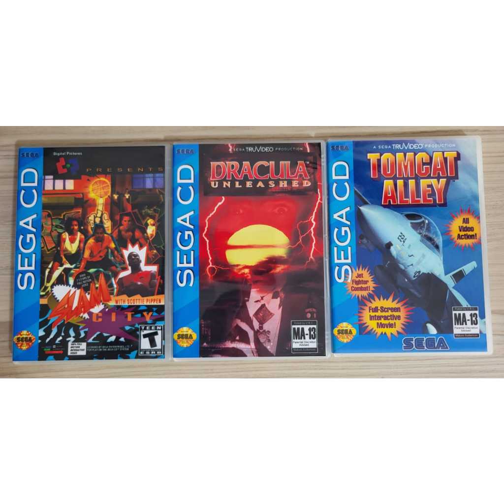 Jogos Originais para Sega CD | Shopee Brasil