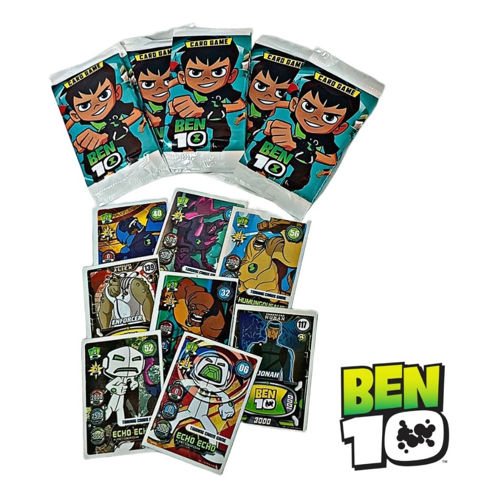 Cards Ben 10 em Promoção na Shopee Brasil 2026