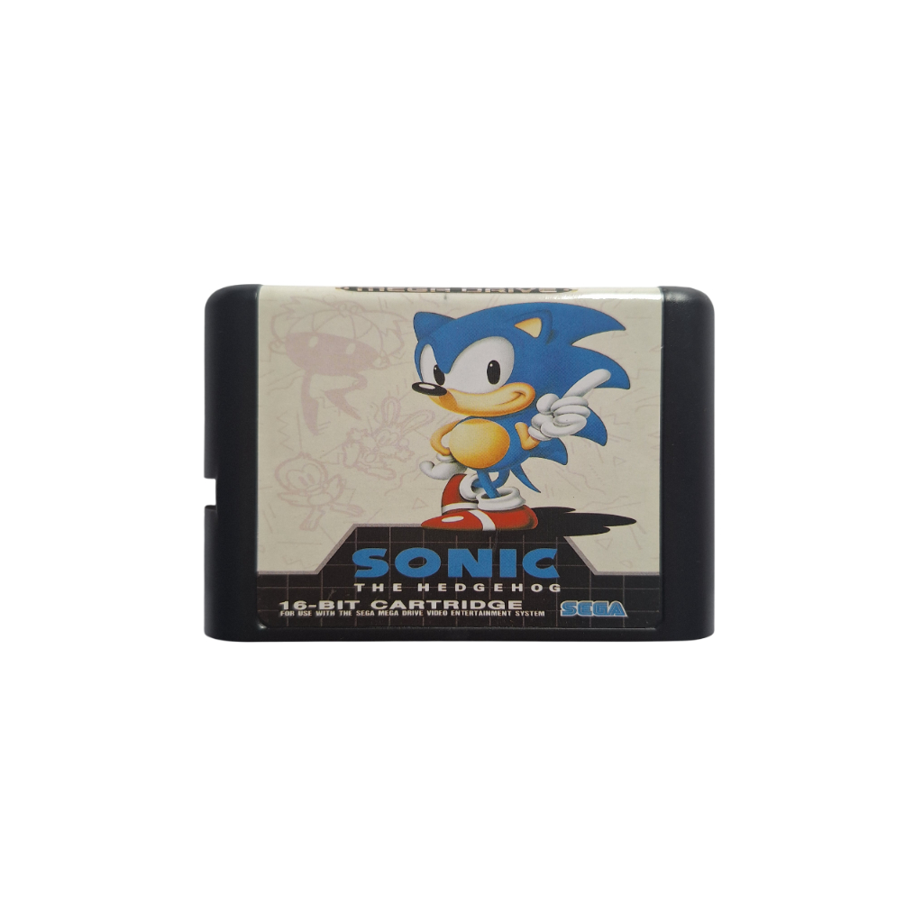 Sonic The Hedgehog Mega Drive Genesis Ouriço | Shopee Brasil