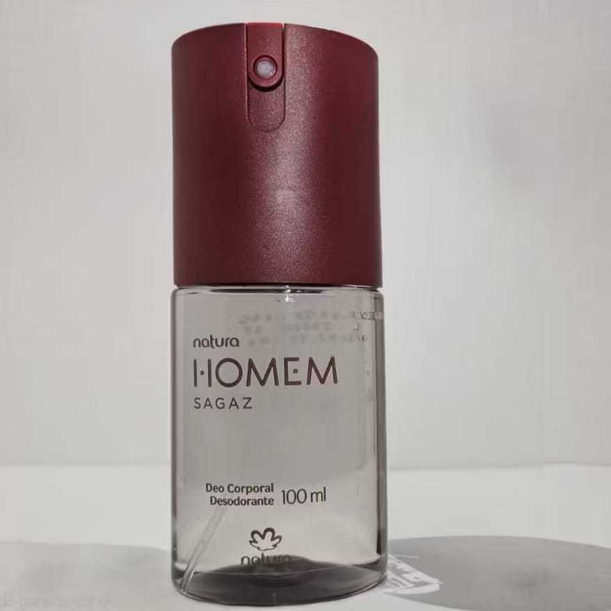 DEO DESODORANTE SPRAY NATURA HOMEM SAGAZ | Shopee Brasil
