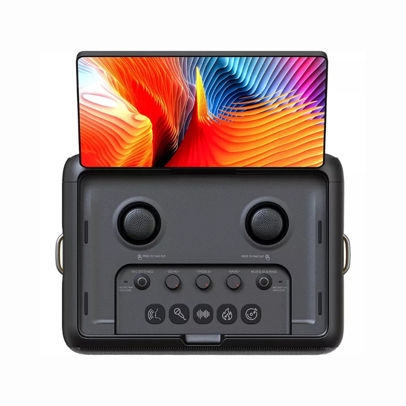 Caixa De Som Karaokê Joog X2 300w Tela 10,1 Com 2 - imagem 4