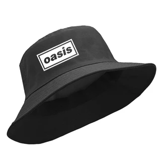 Chapéu praia Bucket Hat cata ovo Verão protetor unissex Oasis Banda Rock Musica Metal