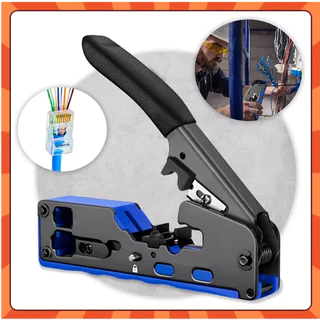 Alicate Multifuncional Crimpagem Vazado Rj45 Rj11 12 Cat7 Ez Profissional Cat5 Cat6