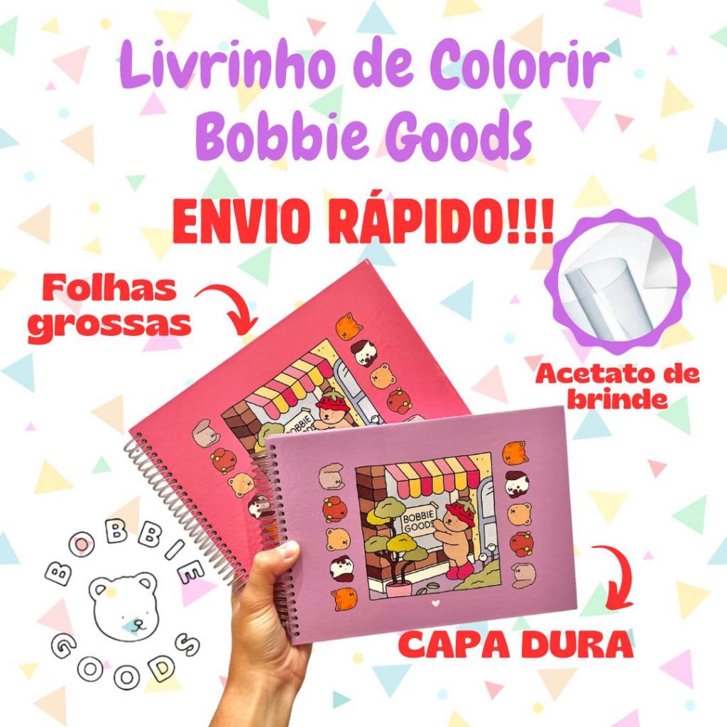 Livro de Colorir infantil /Pintar/Pintura/adulto Bobbie Goods Capa Dura ...