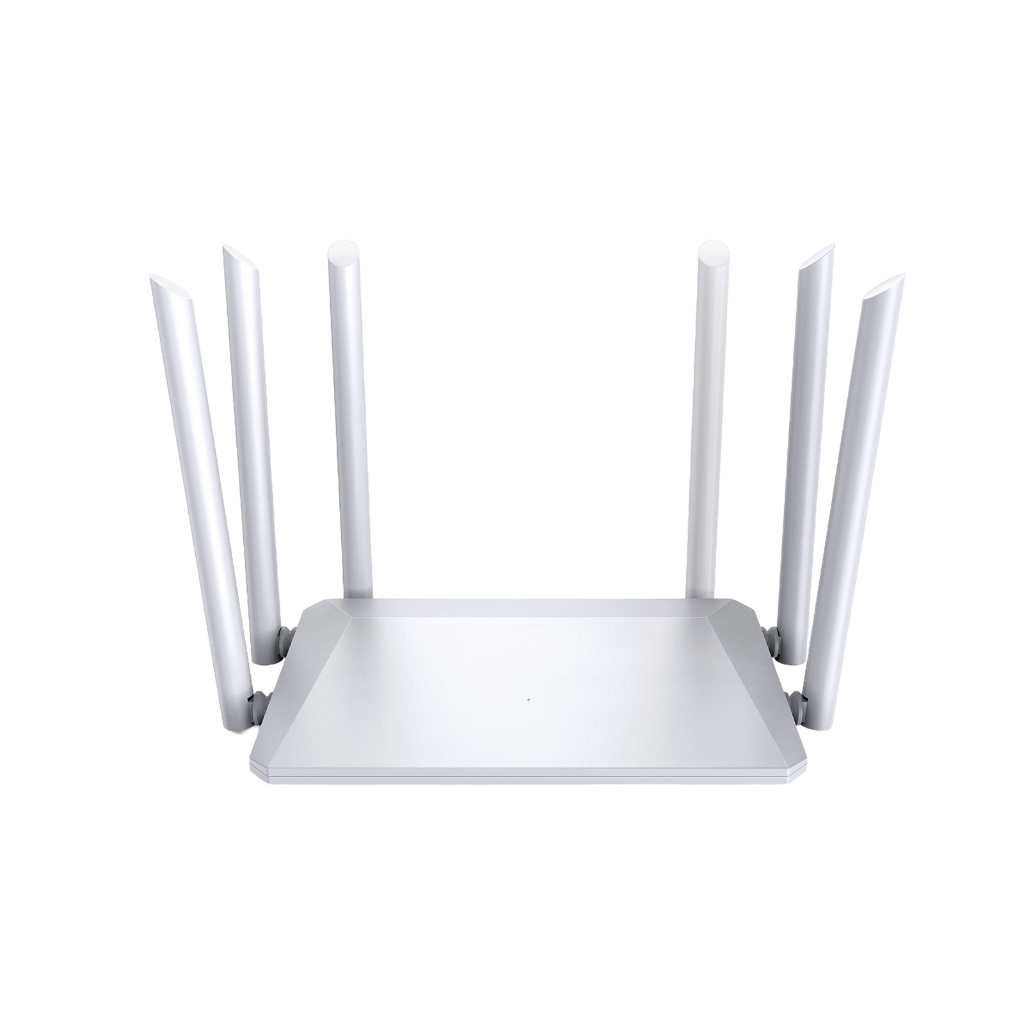 Roteador WiFi 5G Gigabit - Sinal Ultra Forte com 6 Antenas,Cobertura 300m Externas e 100m Internas