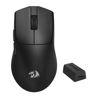 Mouse Gamer sem fio Redragon King Pro 4k Preto PAW3395 4000Hz