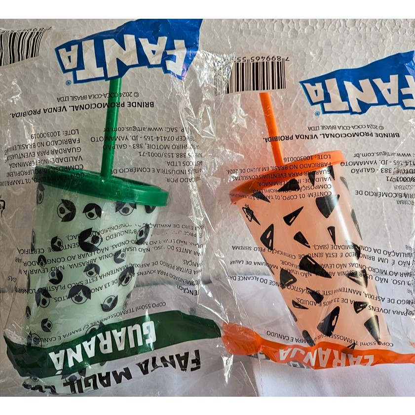 Copo Fanta Magic Cup 550ml Novos | Shopee Brasil
