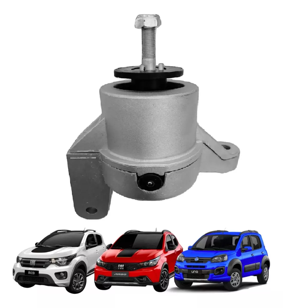 Coxim Do Motor Fiat Argo Mobi Novo Uno 1.0 3cc 52088863 | Shopee Brasil