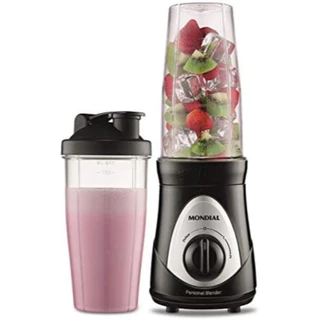 Liquidificador Portátil Mondial Personal Blender Shakeira Whey Mixer SQUEEZE DG-01 Grátis 2 Copos