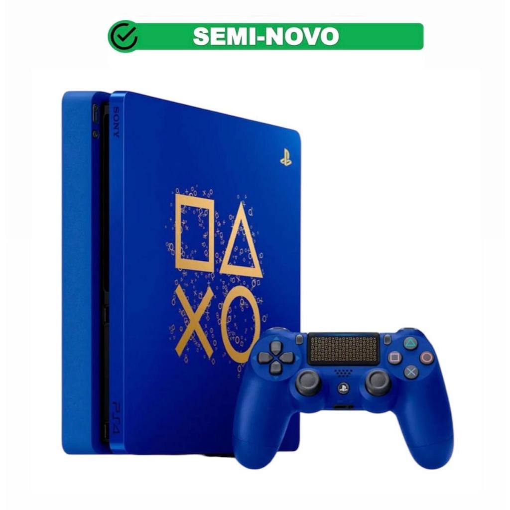 Console Playstation 4 Edição Limitada Days of Play 500GB | Shopee