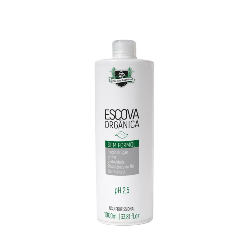Escova Progressiva Organica SEM FORMOL 1000ml Super Liss | Shopee Brasil