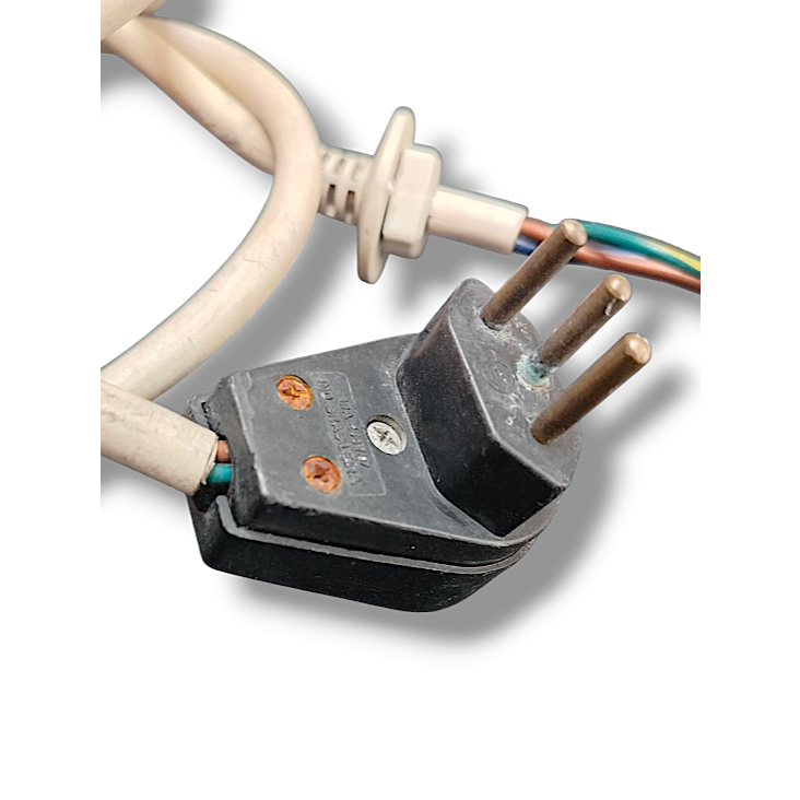 Cabo De Força Lavadora Electrolux Lte09 | Ltr10 - 64591665