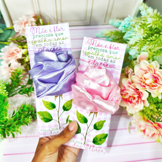 Card Flor Porta Touca de Cetim Lembrancinha Dia Das Maes ( Apenas o Card) em Oferta na Shopee