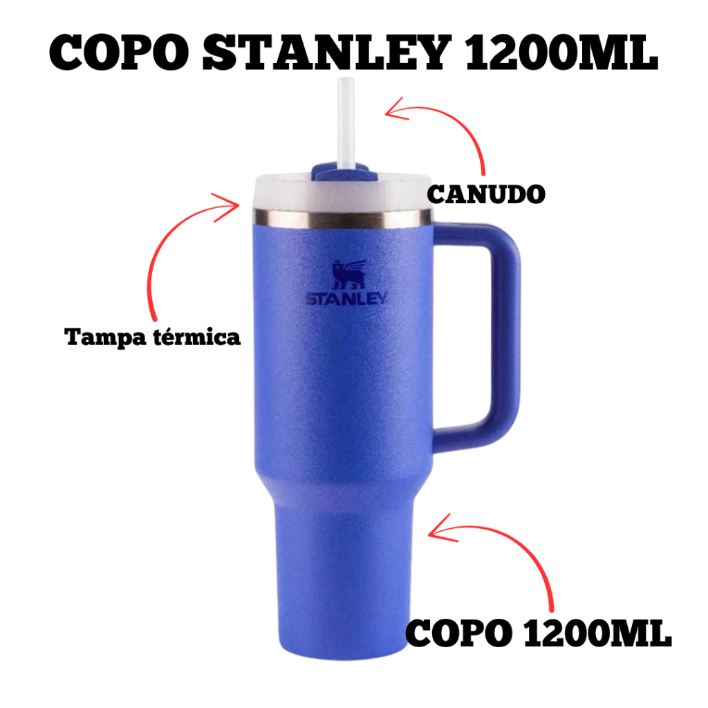 Copo Stanley térmico 1200ml | Shopee Brasil
