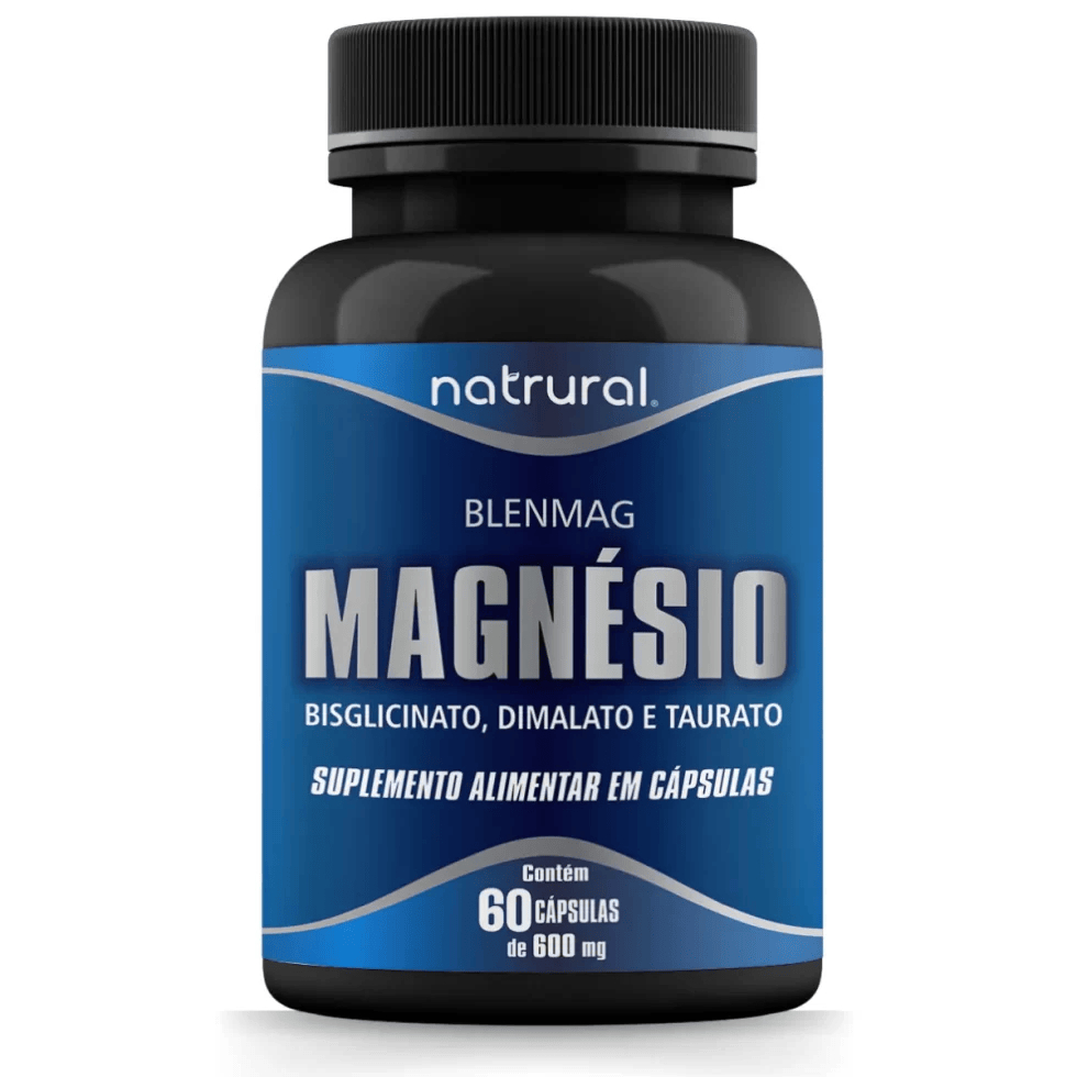 Magnésio 3 em 1 (Bisglicinato, Dimalato e Taurato) | Shopee Brasil
