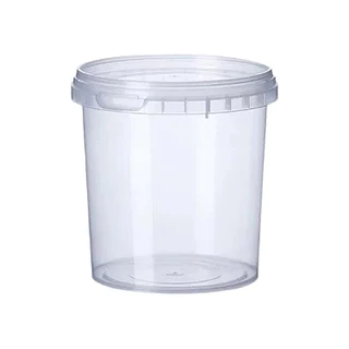 P220 - Pote Plástico Premium Redondo Com Lacre 220ml - 100 unidades para Bolo no pote, Temperos, Sobremesas.