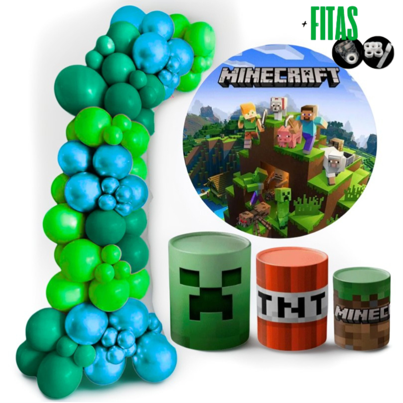 Balão Minecraft na Black Friday 2025 | BuscaProdutos
