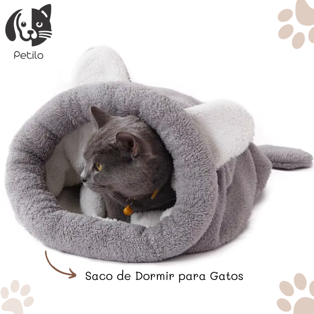 Saco de Dormir - Cama Toca para Gatos - Caminha Pet | Shopee Brasil