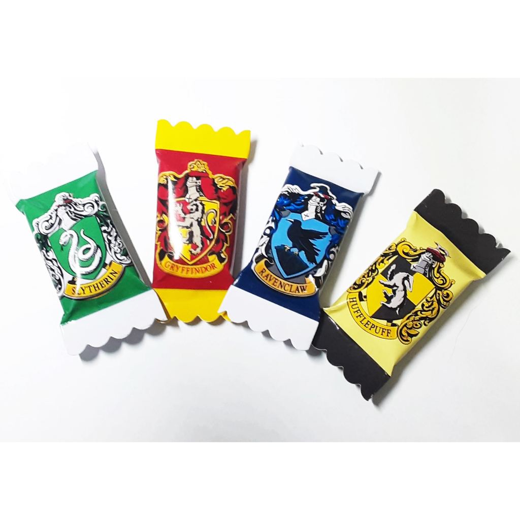 Kit com 40, 60 Bala Balinhas Misto Casas Hogwarts - Harry Potter ...
