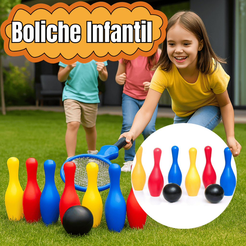 Jogo Boliche Infantil Brinquedo para Criança Boliche para Criança ...