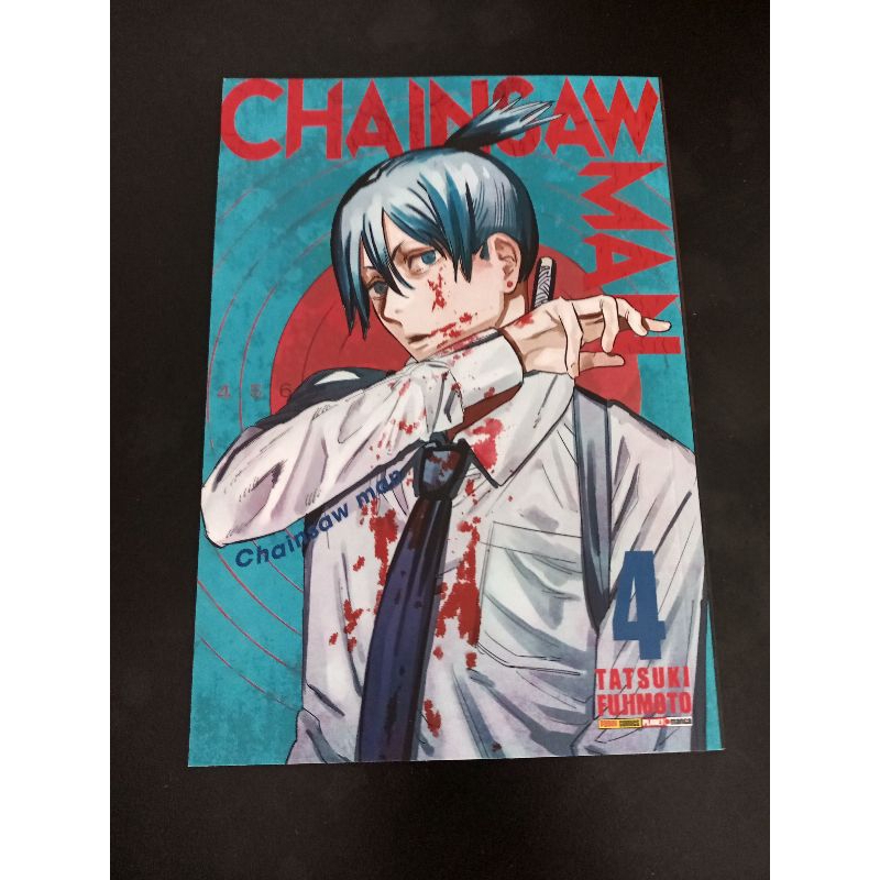 Mangá Chainsaw Man Volume 4 Shopee Brasil