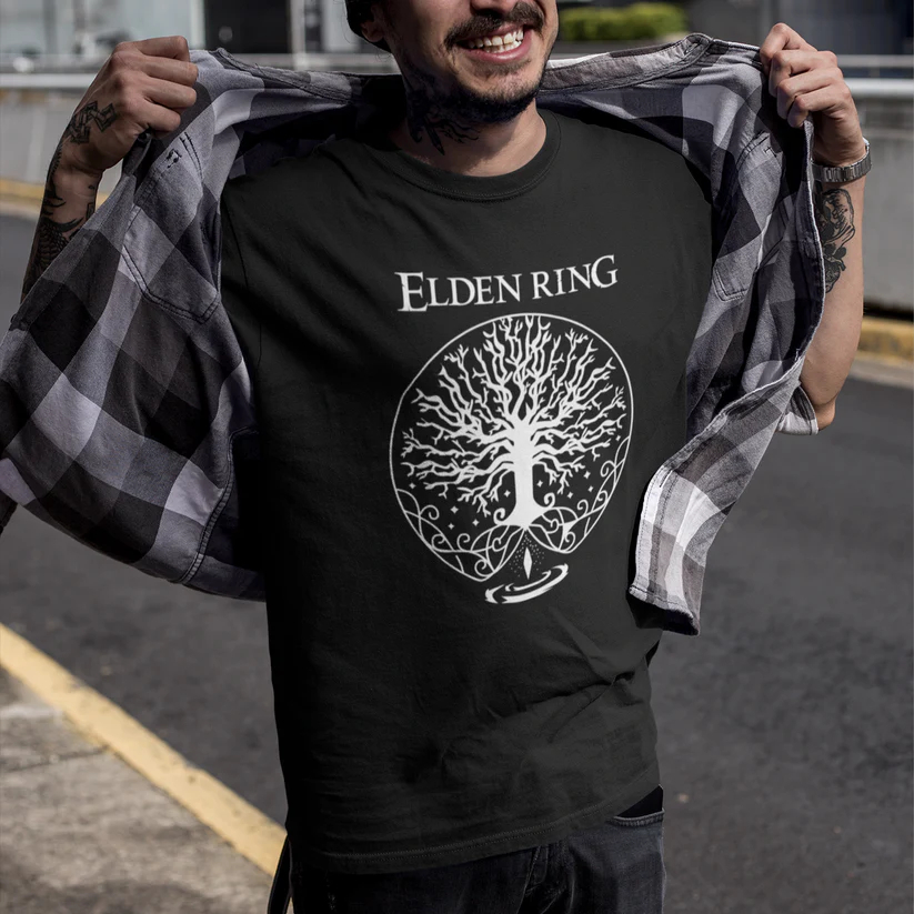 Camiseta Premium Térvore Elden Ring Camisa 100% Algodão